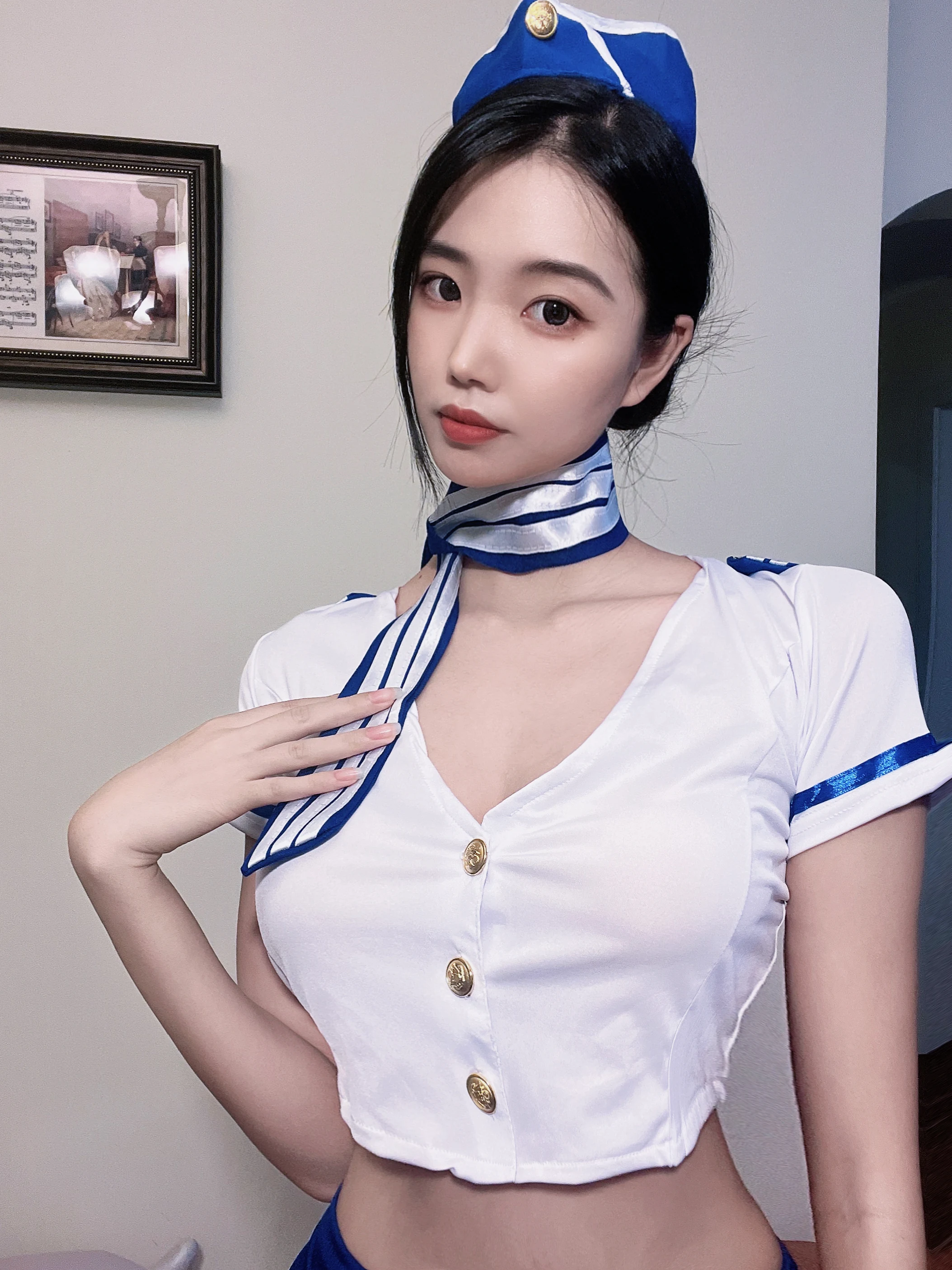 纪念小小v – 空乘系列 26P